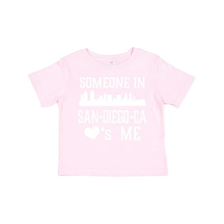 

Inktastic San Diego Someone Loves Me Skyline Gift Toddler Boy or Toddler Girl T-Shirt