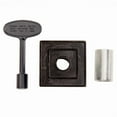 thumbnail image 2 of Blue Flame DKS.0505 Gas Valve Flange Kit Black Flat Zinc Flat, 2 of 3