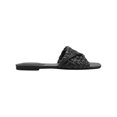 thumbnail image 2 of Marc Fisher Womens Moral Faux Leather Woven Slide Sandals, 2 of 3