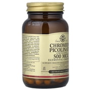 Solgar Chromium Picolinate 500 mcg Vegetable Capsules - 60 ct