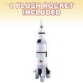 thumbnail image 7 of ArtCreativity Saturn Rocket Plush Spaceship Shuttle – Soft Stuffed Toy for Kids Ages 3+, Boys and Girls, Space Theme Character Gift, 7 of 7