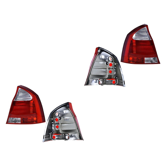 Par de Calaveras DEPO Corsa 2003 A 2008 Chevrolet S/Foco