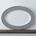 thumbnail image 3 of Noritake  Infinity Oval Platter, 16" Graphite, 3 of 5