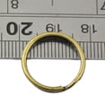 thumbnail image 4 of 50 Uds 18mm/32mm llaves divididas bronce antiguo llavero aro bucle perfecl, 4 of 4