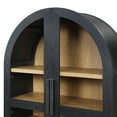Better Homes & Gardens Juliet Solid Wood Frame Arc Black