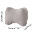 thumbnail image 3 of Homekingdee Office Chair Lumbar Support Cushion - Polyester Back Support Pillow for Prolonged Sitting and Posture Correction, 3 of 6