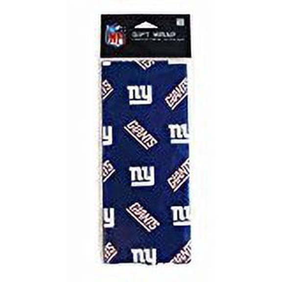 New York Giants Flat Gift Wrap