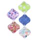 thumbnail image 5 of Almohadilla menstrual reutilizable, comprresas sanitarias lavables de fibra de carbón de bambú para mujeres, antibacterias, suaves y absorbentes, 5 of 7