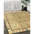 thumbnail image 2 of Ahgly Company Indoor Rectangle Abstract Mustard Yellow Abstract Area Rugs, 5' x 8', 2 of 6