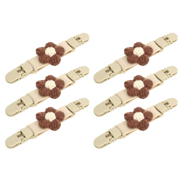 10Pcs Cinch Clip Clothing Clips Duckbill Shape Buckle Holder Accessory For Suspender Shawl