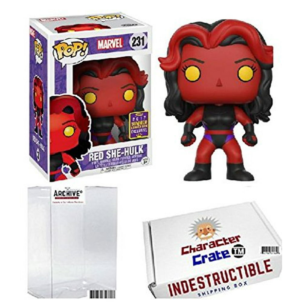 Funko POP Marvel She Hulk Red SDCC Summer Convention Exclusive