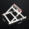 thumbnail image 5 of Stainless Steel Cutting Machine Support Shelf Foldable Portable Support Rack Cutting Machine Attachment, 5 of 5