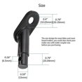 thumbnail image 2 of 2 Sets Bike Trailer Coupler Aicer Connector Bike Trailer Hitch Adapter Trailer Hitch Mount Coupler With 18 In 1 Snowflake Multi-tool, 2 of 5