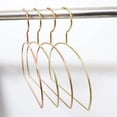 thumbnail image 4 of Lot de 30 Pcs Cintres Ronds Multifonctionnels pour Foulards et Ceintures Cintres Ronds en Fer Cintres pour Foulards Cintre Rond en Métal, 4 of 8