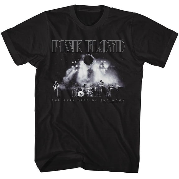 Pink Floyd DSOTM Concert Photo Black T-Shirt