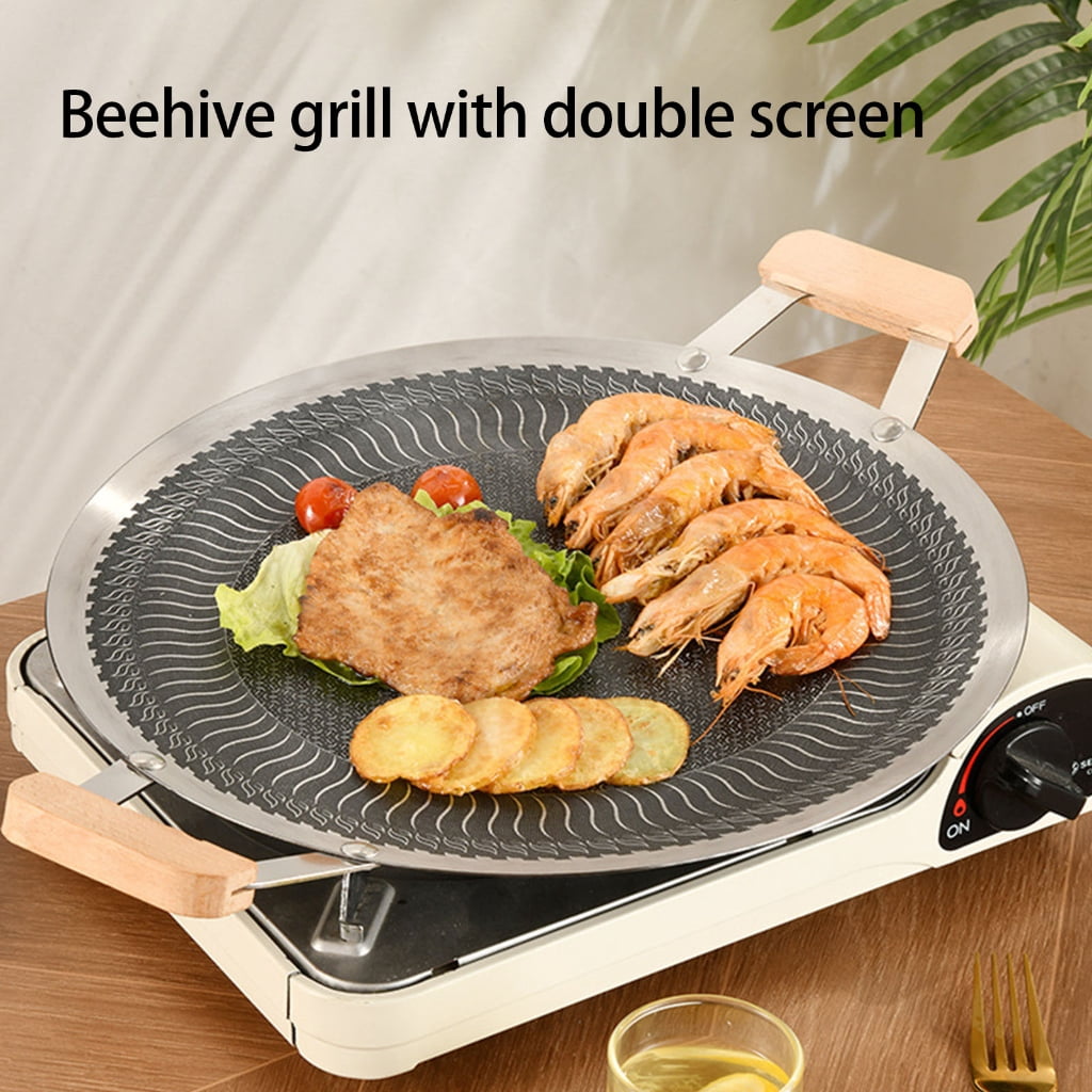 BBQ Pans Cooking Pans Grilling Tool Grilling Plate Outdoor BBQ Grilling Pans