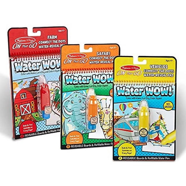 Paquete Wow Melissa & Doug conecta los puntos Water