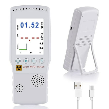 

Geiger Counter Nuclear Radiation Detector 0.01 USV/H Dosimeter Monitor Nuclear Digital Meter for Industry