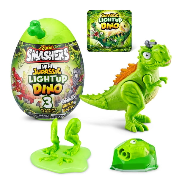 Juguete ZURU SMASHERS Smashers Mini Jurassic Light Dino Egg