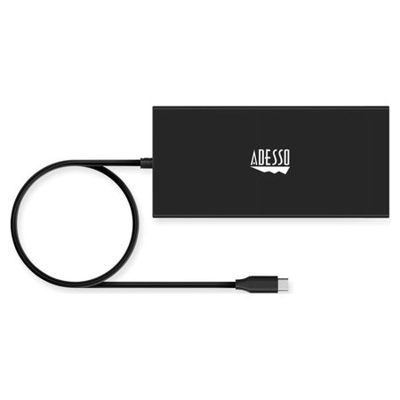 UPC: 0783750012201 | Adesso 12-in-1 USB-C Multi-Port TAA Compliant Docking Station Black AUH4060