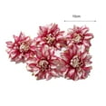 thumbnail image 5 of 5 Heads Dahlia Fake Flowers Artificial Dahlia Flowers Faux Flowers for Home Wedding Party Office Supplies, 5 of 8