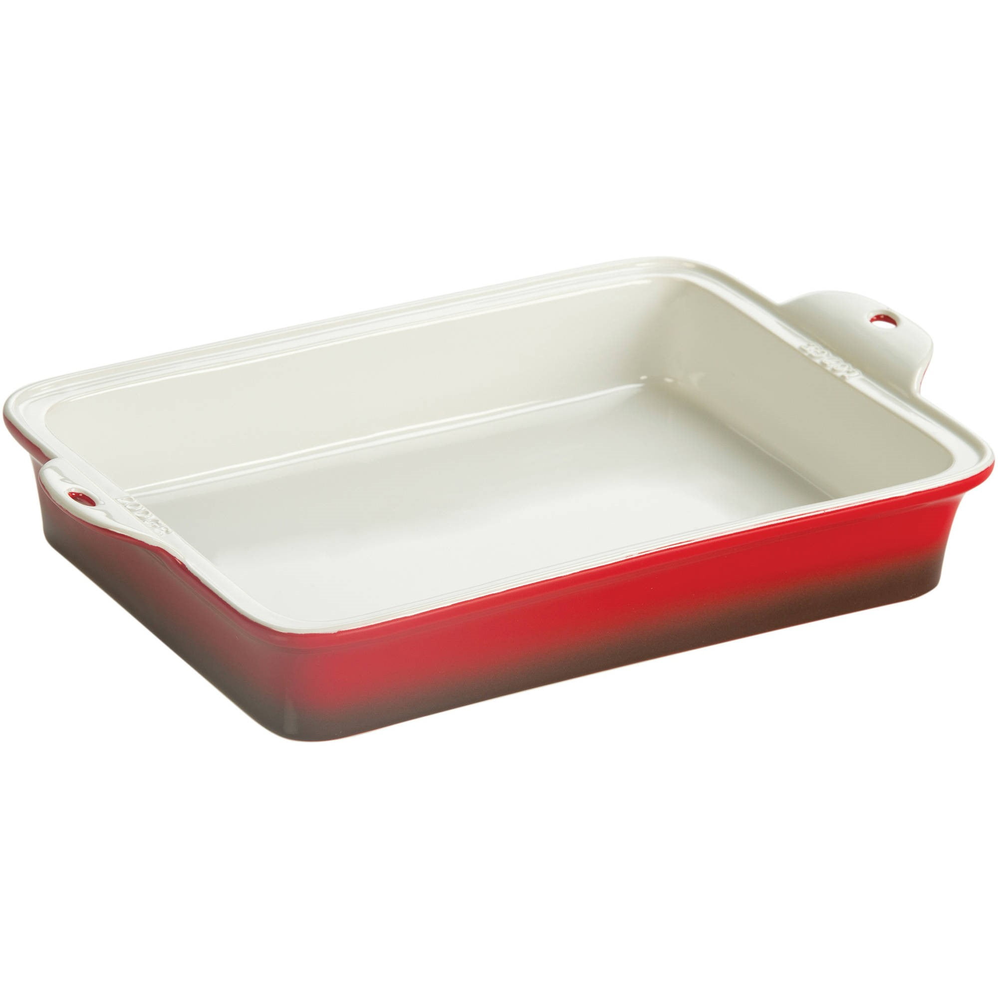 Stoneware Oven to Table Rectangular Baking Dishes Asst colours and pack sizes 4, Red