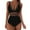 Women Tankini Bathing Suits#01Black, variant on yoeyez Tankini Swimsuits for Women One Piece Tummy Control Swim Suits Deep V Neck Mesh Bathing Suit Slimming High Waistd Push Up Swimwear,Hot Pink,L