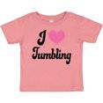 thumbnail image 3 of Inktastic I Love Tumbling Girls Baby T-Shirt, 3 of 5