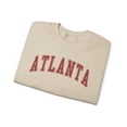 thumbnail image 3 of Atlanta Sweatshirt Gifts Crew Neck Shirt Long Sleeve Unisex, 3 of 7