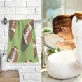 thumbnail image 7 of Yayeee 100% Cotton Hand Towels for Bathroom 16" x 28" Soft Absorbent Kitchen Towel, Game Day Footballs, 7 of 7