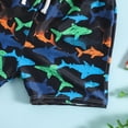 thumbnail image 5 of TOWED22 Boys Swim Trunks Quick Drying Toddler Swim Trunks Summer Swim Shorts Boys Bathing Suit Swimwear for Boy Infant Black,18-24 M, 5 of 6