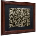 thumbnail image 2 of Trademark Fine Art "Toile Fabrics VIII" Canvas Art by Color Bakery Black Matte, Wood Frame, 2 of 4