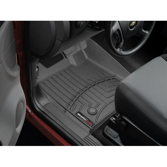Weathertech Floor Liner 443431 FloorLiner; Molded Fit; Black; Thermoplastic Polyolefin TPO Vacuum Formed Material; 2 Piece