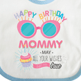 thumbnail image 4 of Inktastic Happy Birthday Mommy Boys or Girls Baby Bib, 4 of 4
