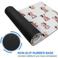 thumbnail image 6 of Long Mouse Pads for Desk,White Cow Scarf Pattern Desk Mats on Top Of Desks, Desk Mouse Pad Extra Large with 3mm Non-Slip Base and Stitched Edge for Gaming,Office,Work,Home 31.5"x11.8", 6 of 6