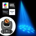 thumbnail image 3 of Gefolly 150W Stage Lights Moving Head Lights 8 Gobos 8 Colors 12 Channels,Beam/Strobe Professional Spotlights with Sound Activated for Wedding DJ Party Stage Lighting, 3 of 5