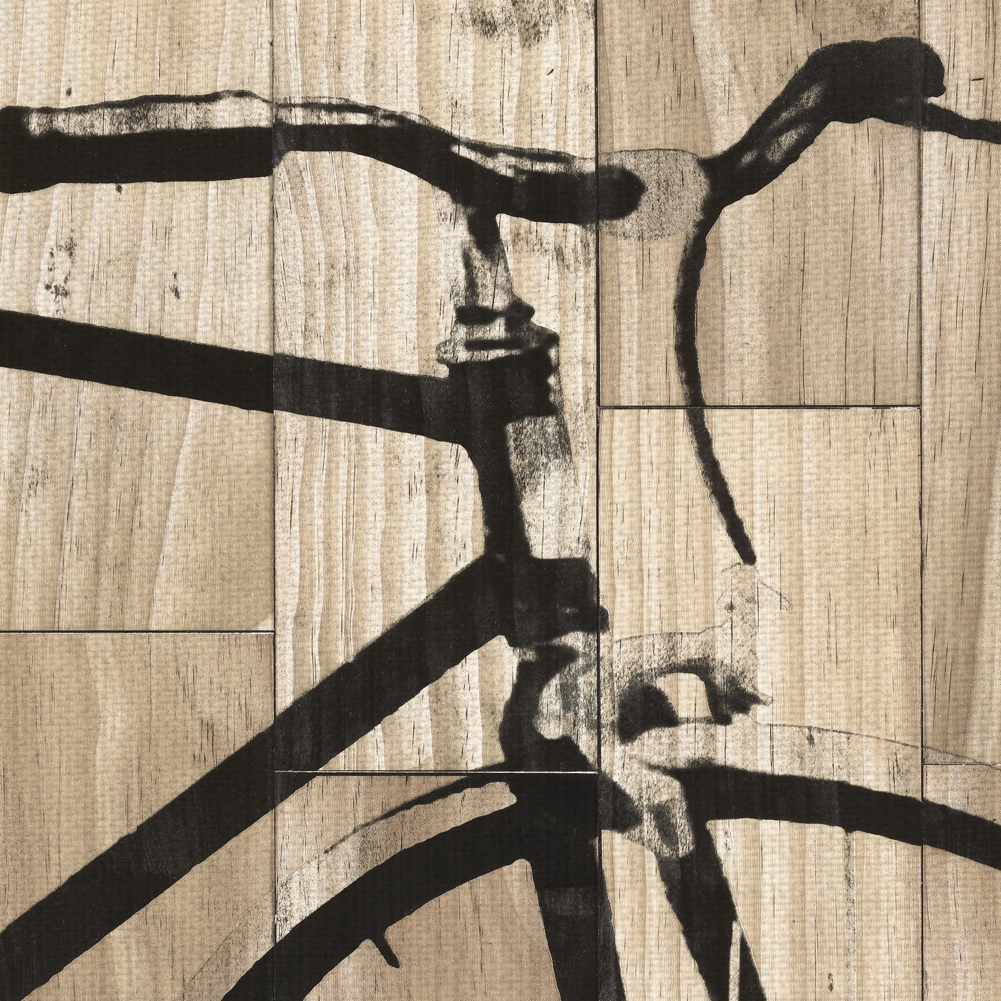 Masterpiece Art Gallery Fixed Gear Bicycle 2 Light by PaperplateInc Canvas Art Print 24" x 36"