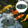 thumbnail image 1 of BEADCEST DIY Fountain Kit Plastic Solar Fountain Outdoor 1Set Green, 1 of 5