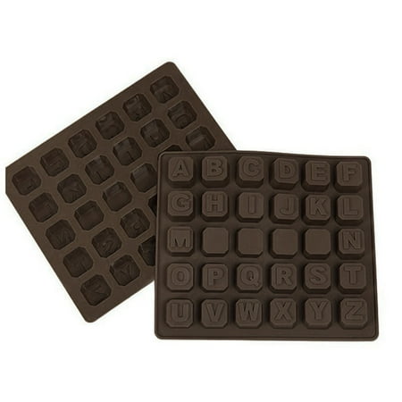 

Silicone Cake Pan Cake Molds Silicone Cake Mold 26 Letter Silicone Mold Chocolate Spaces Ice Mold Cake Mold Bbaking MoldBrown