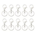 thumbnail image 2 of 10pcs Keychain Making Supplies Lobster Clasp Keychains Diy Key Chains Clip Hooks, 2 of 5