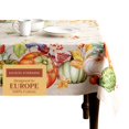 thumbnail image 1 of Mantel rectangular Maison d' Hermine, 100 % algodón, 180 x 274 cm, reutilizable, para uso diario, ideal para Acción de Gracias, Navidad, cenas, fiestas campestres (Lumina)., 1 of 1