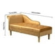 thumbnail image 4 of Diván Hometrends Capitonado Mostaza, 4 of 4