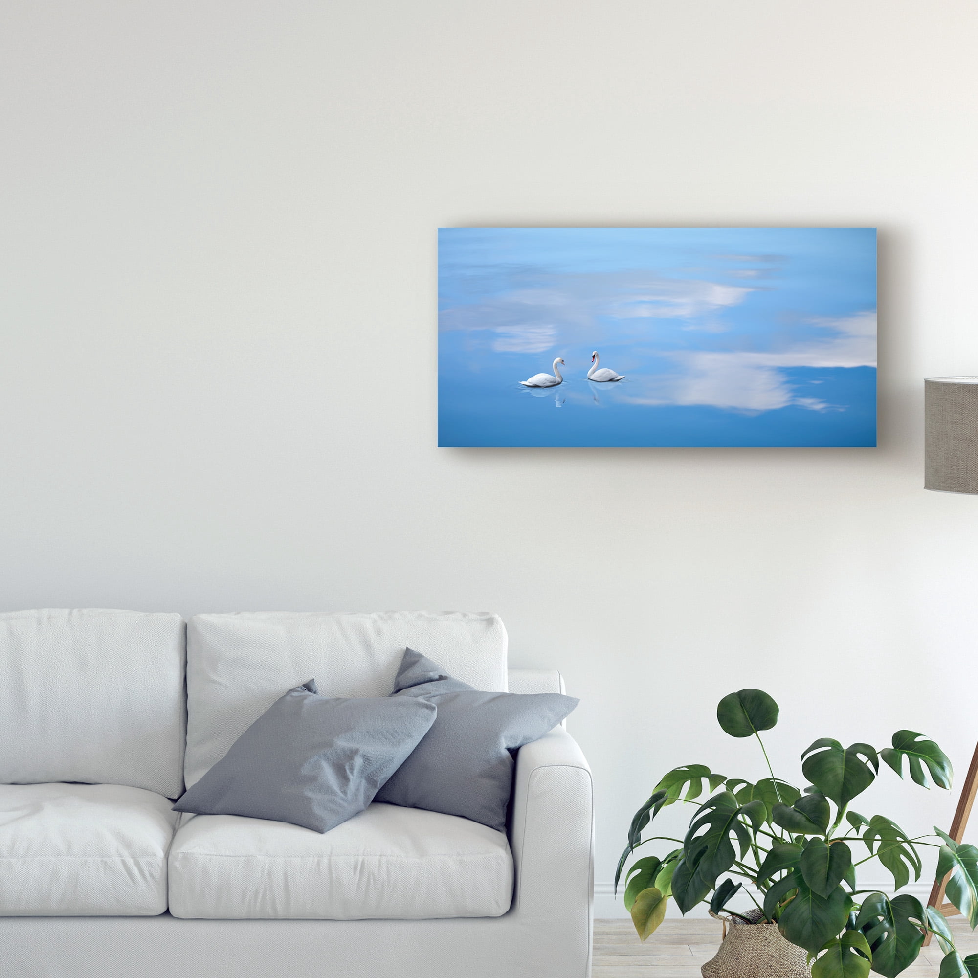 Trademark Fine Art 'Dusk & Water VI' Canvas Art by James McLoughlin