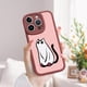 thumbnail image 3 of Proteja su iPhone con estilo con una funda de TPU elegante y minimalista con estampado de dibujos animados, 3 of 4