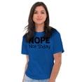 thumbnail image 4 of Nope Not Today Tomorrow Sarcastic Men's Graphic T Shirt Tees Brisco Brands X, 4 of 6
