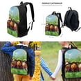 thumbnail image 2 of Yuyamidu Guinea Pig Backpack for Kids with Lunch Bag Daisy Book Bags for Girls 10-12 Years Old Elementary School Bag and Lunch Box Pencil Bag Water Bottle Bag 4 PCS Cute Bookbag Set 3rd Grade, 2 of 5