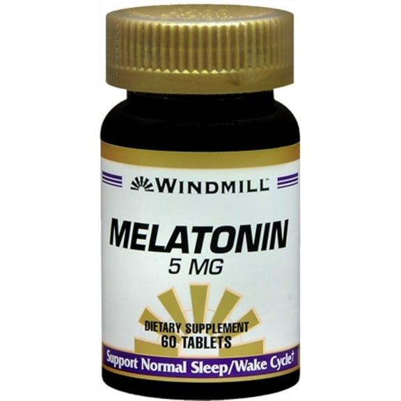 Windmill Melatonin 5 mg Tablets 60 Tablets (Pack of 3)