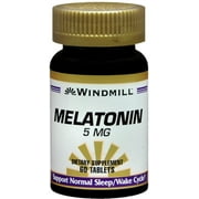 Windmill Melatonin 5 mg Tablets 60 Tablets (Pack of 3)