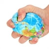 STEADY 76mm Stress Relief World Map Foam Ball Atlas Globe Palm Ball Planet Earth Ball
