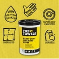 thumbnail image 4 of Tub O' Towels TW90 Heavy Duty 10" x 12" Multi-Surface Cleaning Wipes 90 Count, 4 of 11